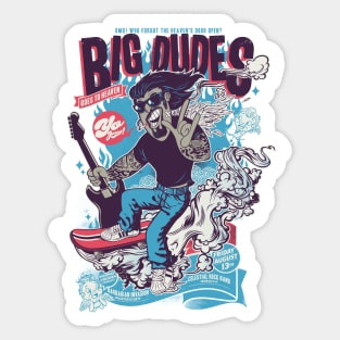 Big Dudes Goes To Heaven Sticker